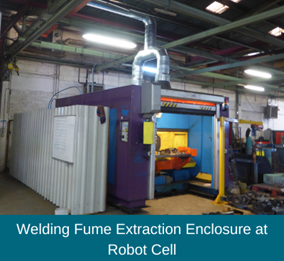 Welding-Fume-Extraction-Enclosure-at-Robot-Cell