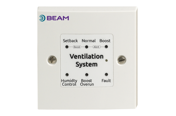 Mechanical Central Extract Ventilation (MEV) Unit with Indicator Panel