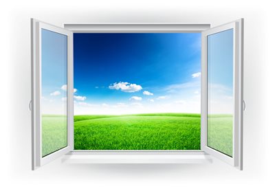 You can open windows with heat recovery ventilation systems