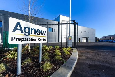 Agnews Prep Centre Belfast building entrance