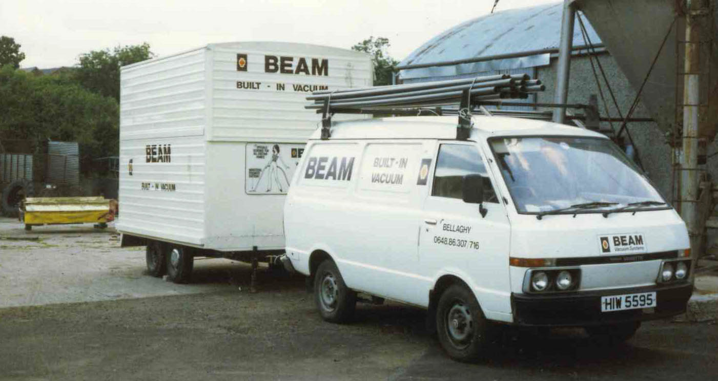 Beam Trailer Van in the 80's