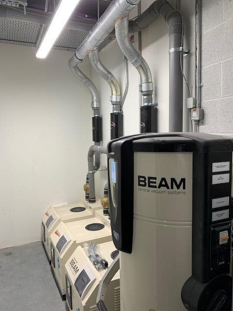 Beam Revoblock vacuum in Hyatt Centric Hotel plant room