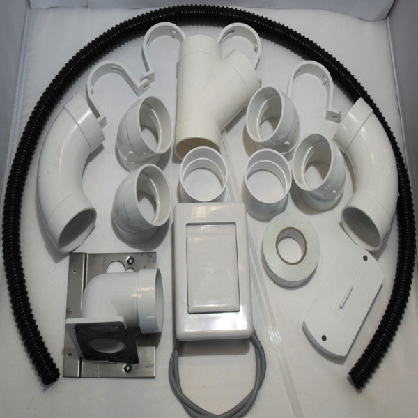 Ducting Kits for Central Vacuum Installation